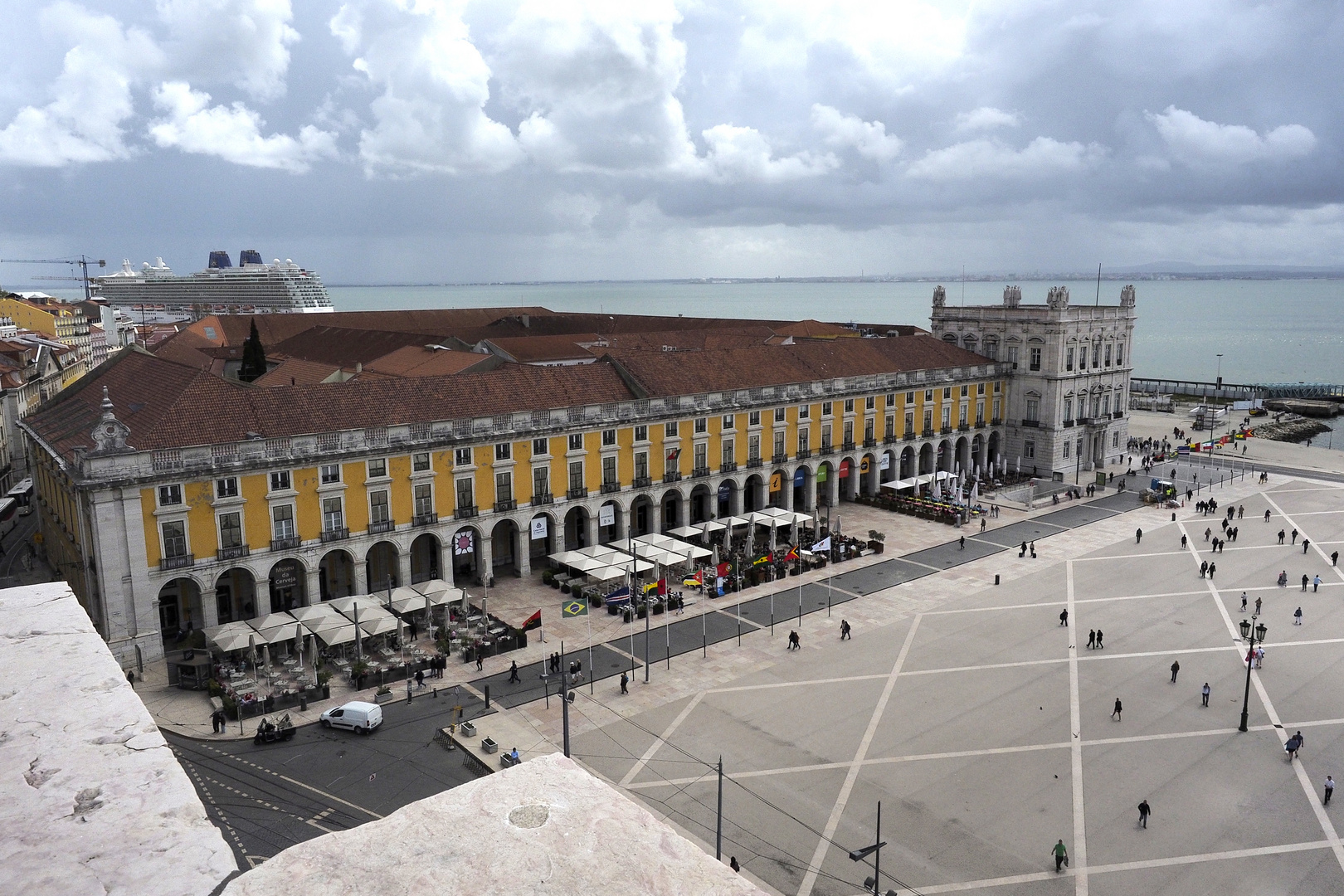 Lissabon Praca do commercio