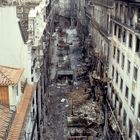  Lissabon, Rua do Carmo nach dem Brand