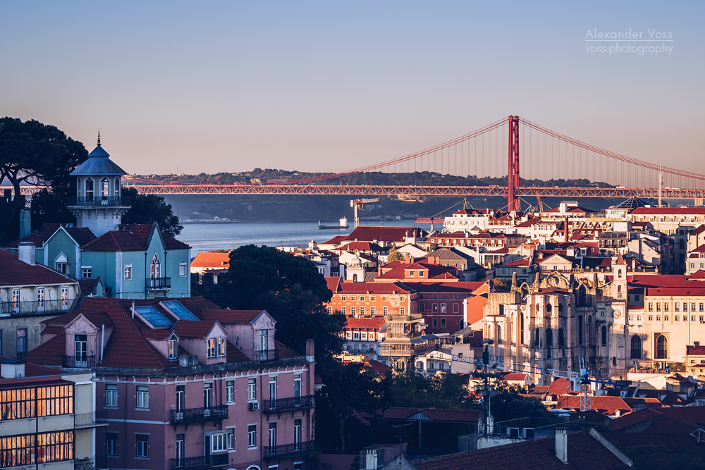 Lissabon Skyline / Ponte 25 de Abril