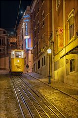 Lissabon - Standseilbahn - Ascensor da Glória