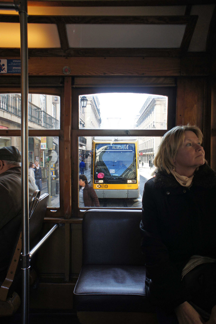 Lissabon, Straßenbahn, alt und Neu