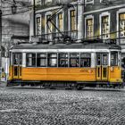 Lissabon Straßenbahn-Bearbeitet
