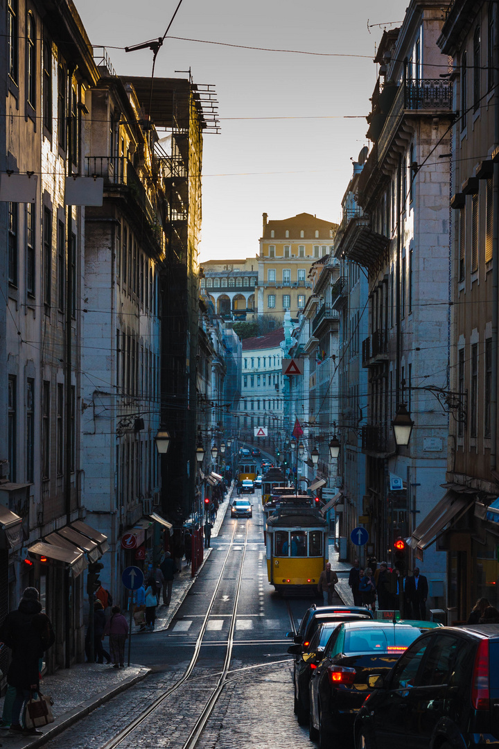 Lissabon, Straßenszene