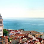 Lissabon - Tejo-Blick