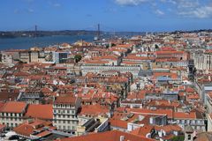 Lissabon, Tejo und Ponte 25 de Abril