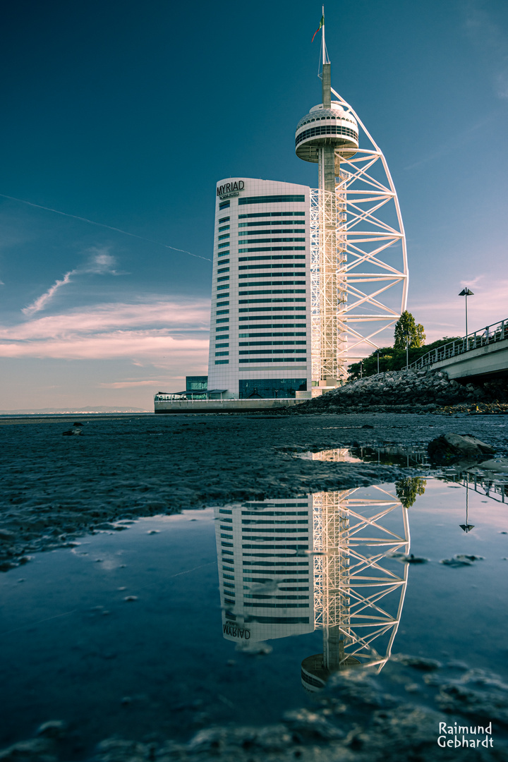 Lissabon: Vasco-da-Gama-Turm