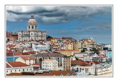 Lissabon vom Schiff gesehen