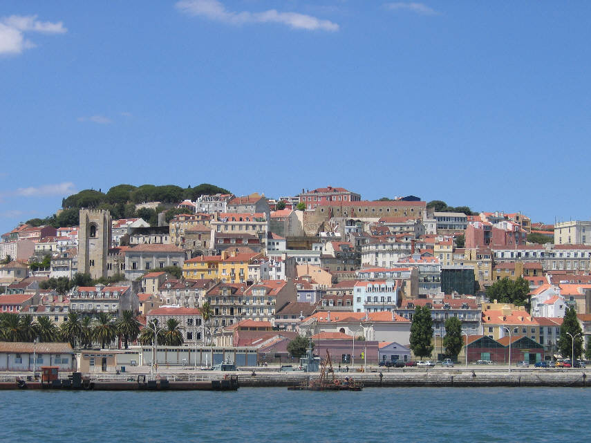 Lissabon von der Wasserseite
