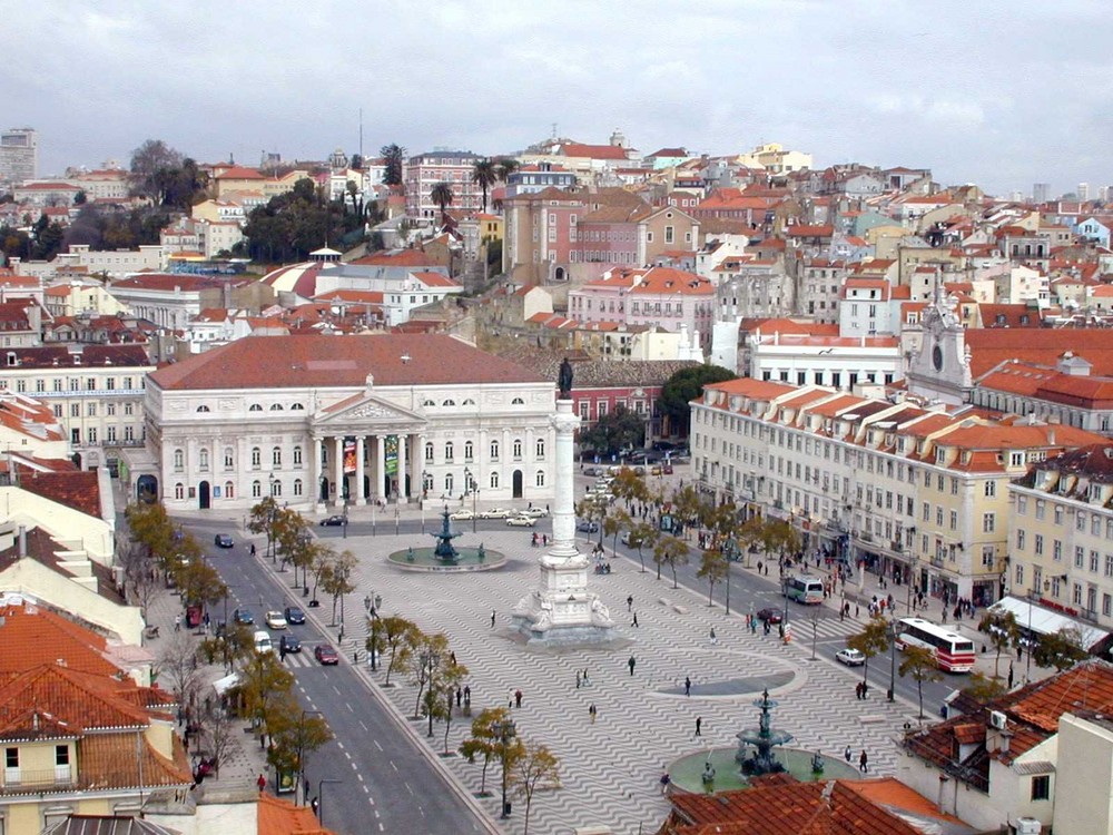 Lissabon vor dem Regen