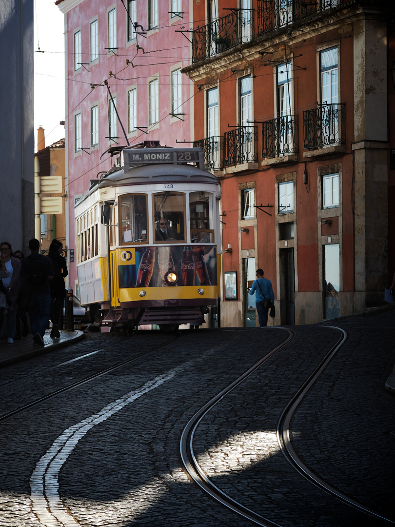 Lissabons historische Straßenbahn