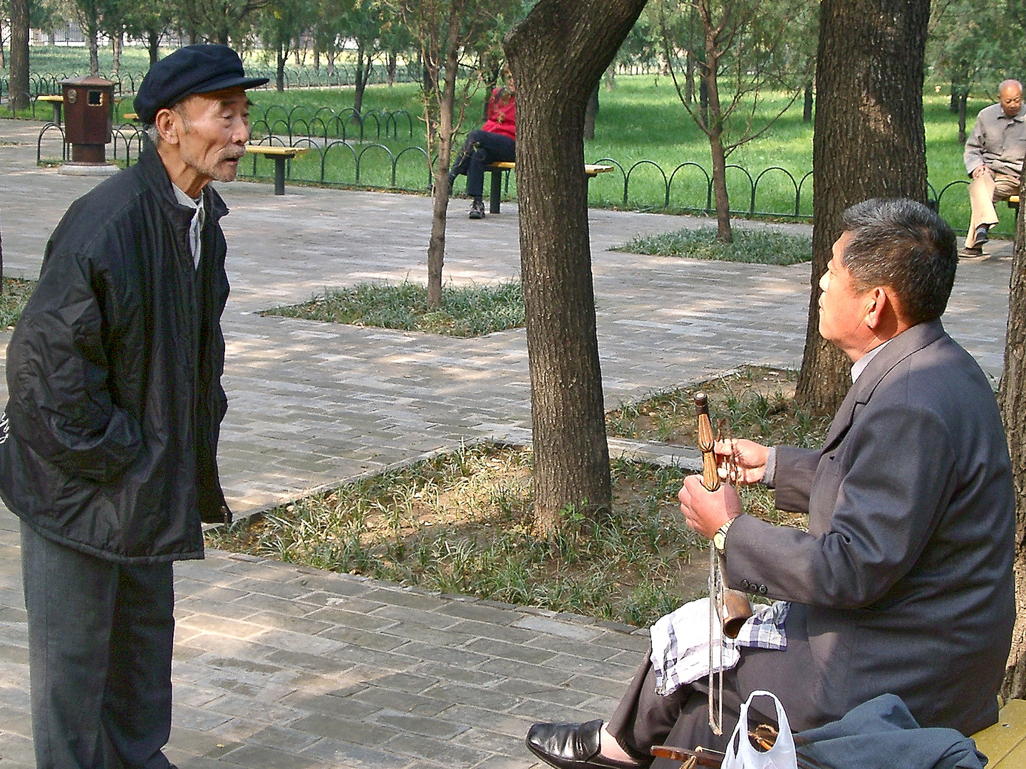 Listen to the sound of music, Bejing, China 2002