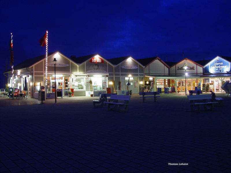 Lister Hafen am Abend