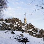 Litermontgipfel Kreuz im Winter 2011