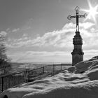 Litermontkreuz im Schnee