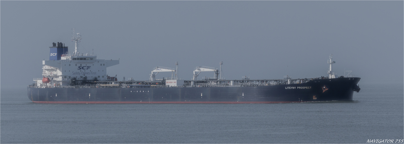 LITEYNY PROSPECT Crude Oel Tanker, Rotterdam.