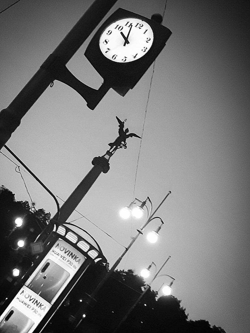 Litfasssäule in Prag