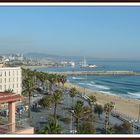 LITORAL BARCELONES, MIRANDO AL MAR SOÑÉ.......SERÁ BON DIA.