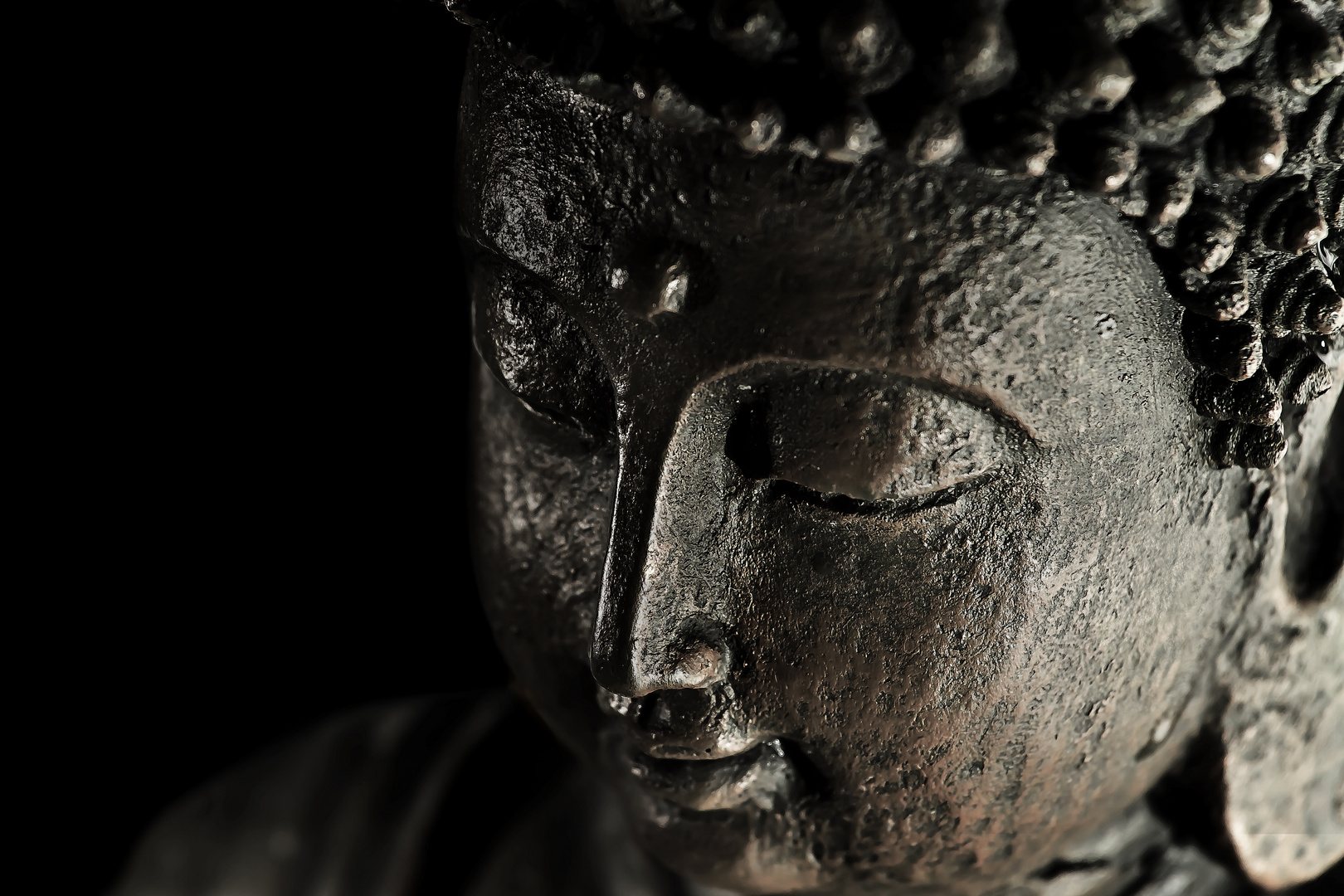 littel budda in the dark