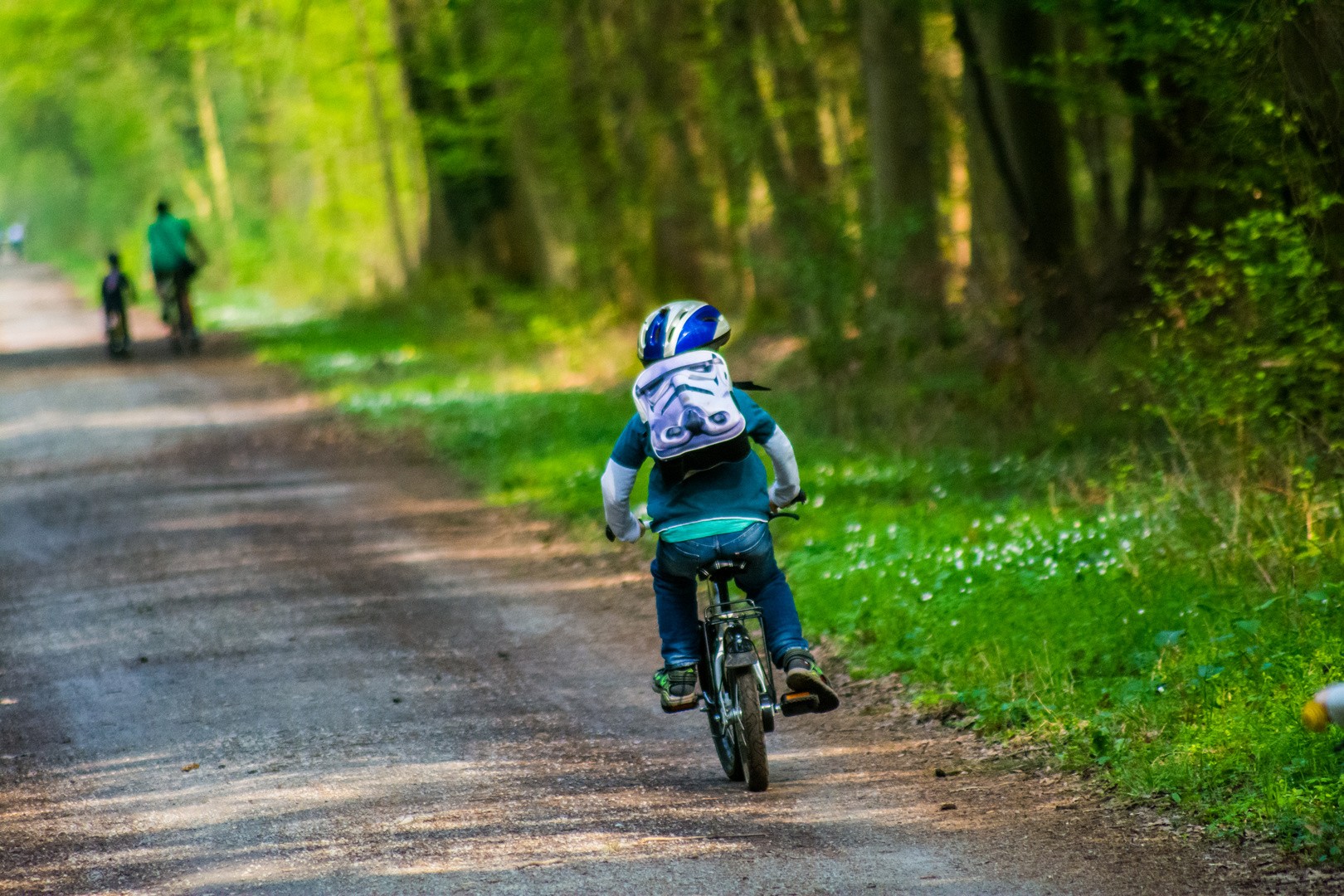 Little biker