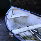 Little blue rowboat