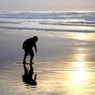 Little Boy in surf