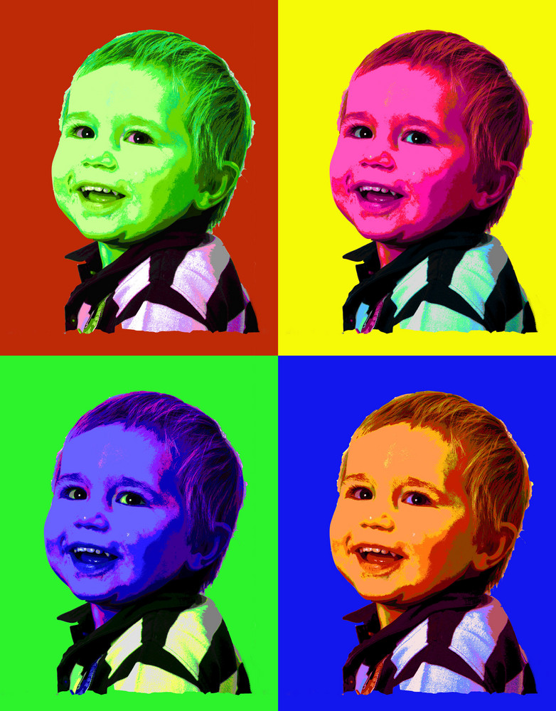 Little boy - Pop Art