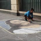 little chalk queen in Peru