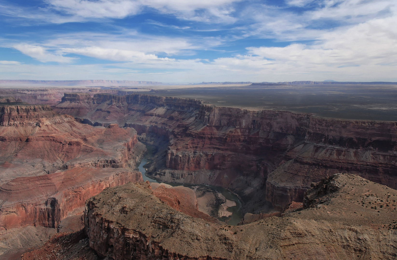 Little Colorado River, Grand Canyon from the helicopter