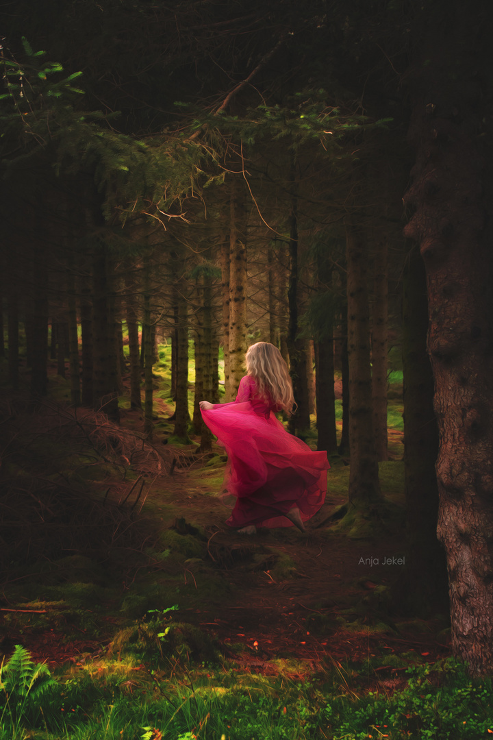 Little Dancer in the Woods