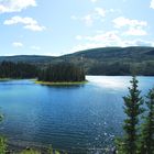 Little Fox Lake in der Nähe von Whitehorse/Yukon