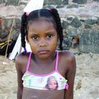 little girl on the beach