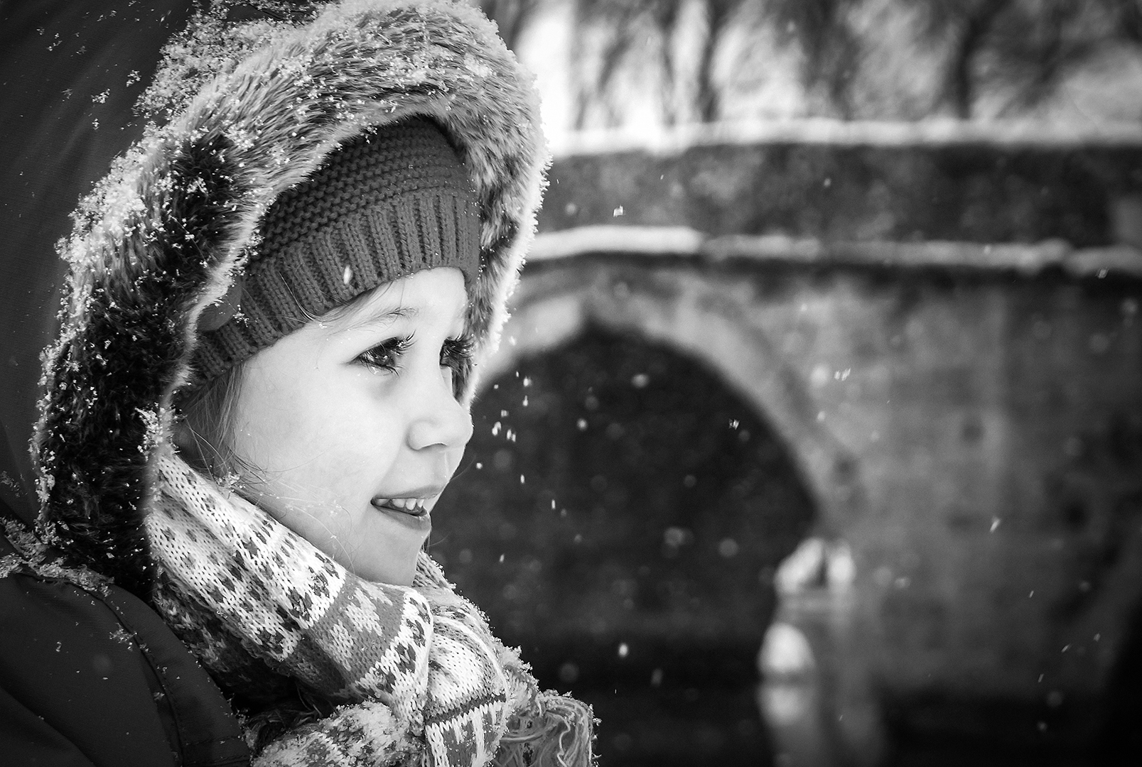 Little Girl With A Hood