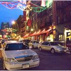 Little Italy abends in New York