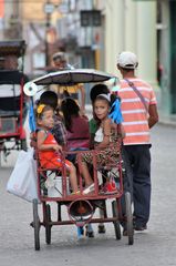 Little ladies taking a ride