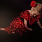 little lady in red