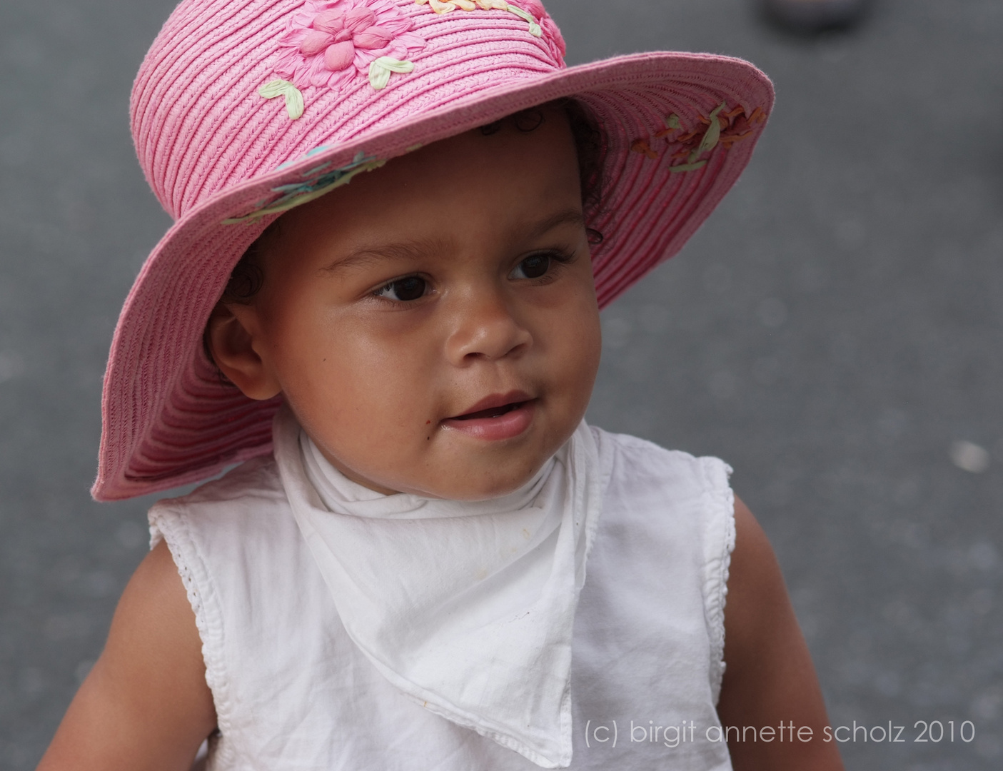 Little Lady with hat