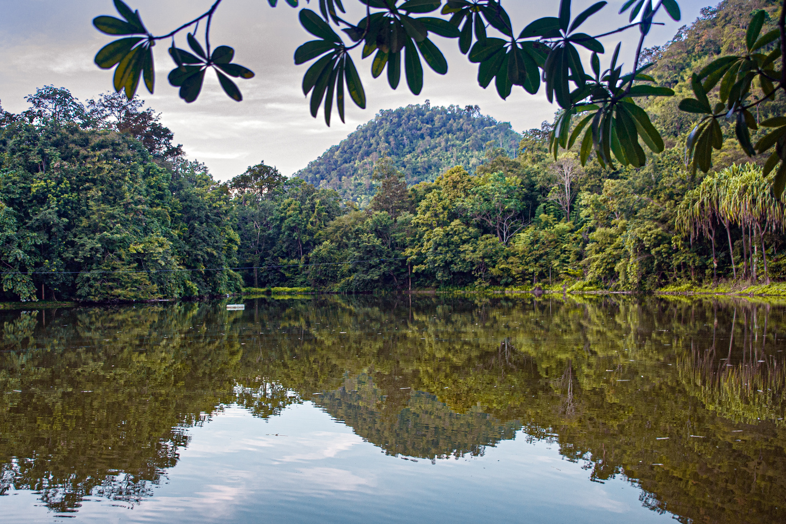 Little lake in Kanchanaburi