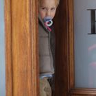 little man at the door