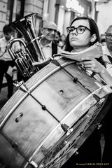 Little musician, big drum - Hot summer # 4