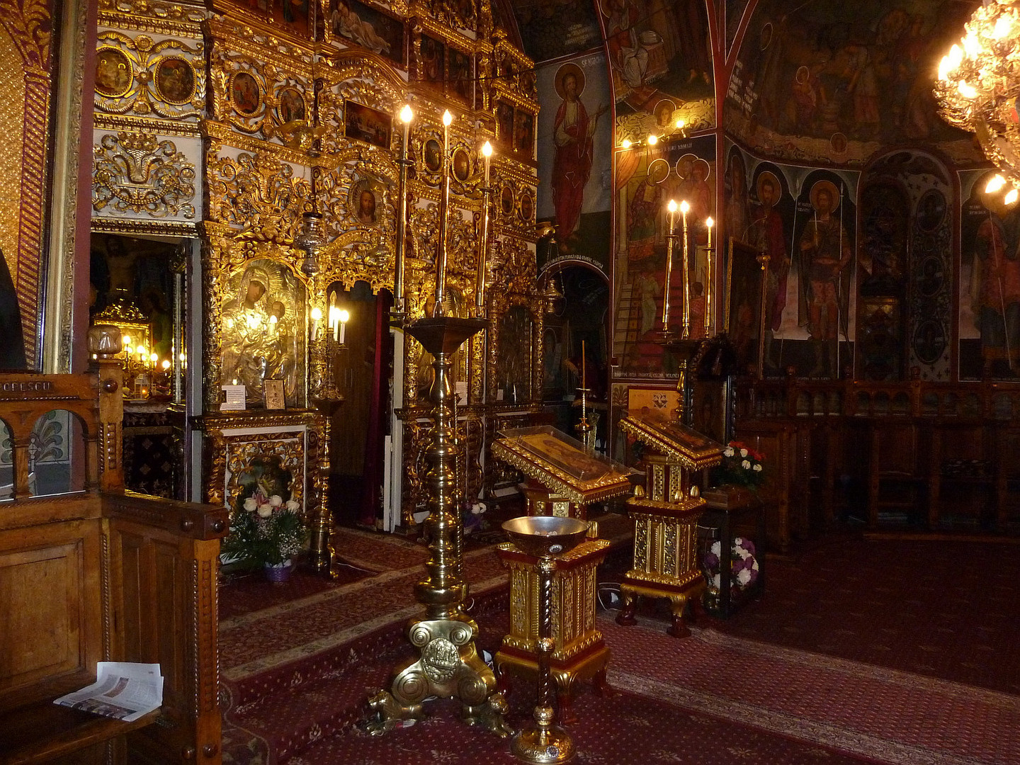 Little orthodox church in Romania