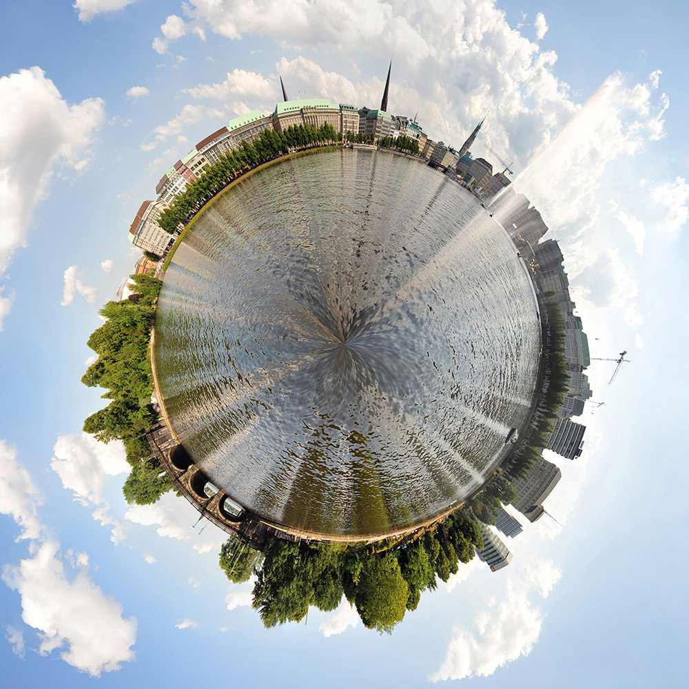 Little Planets - Hamburg Binnenalster