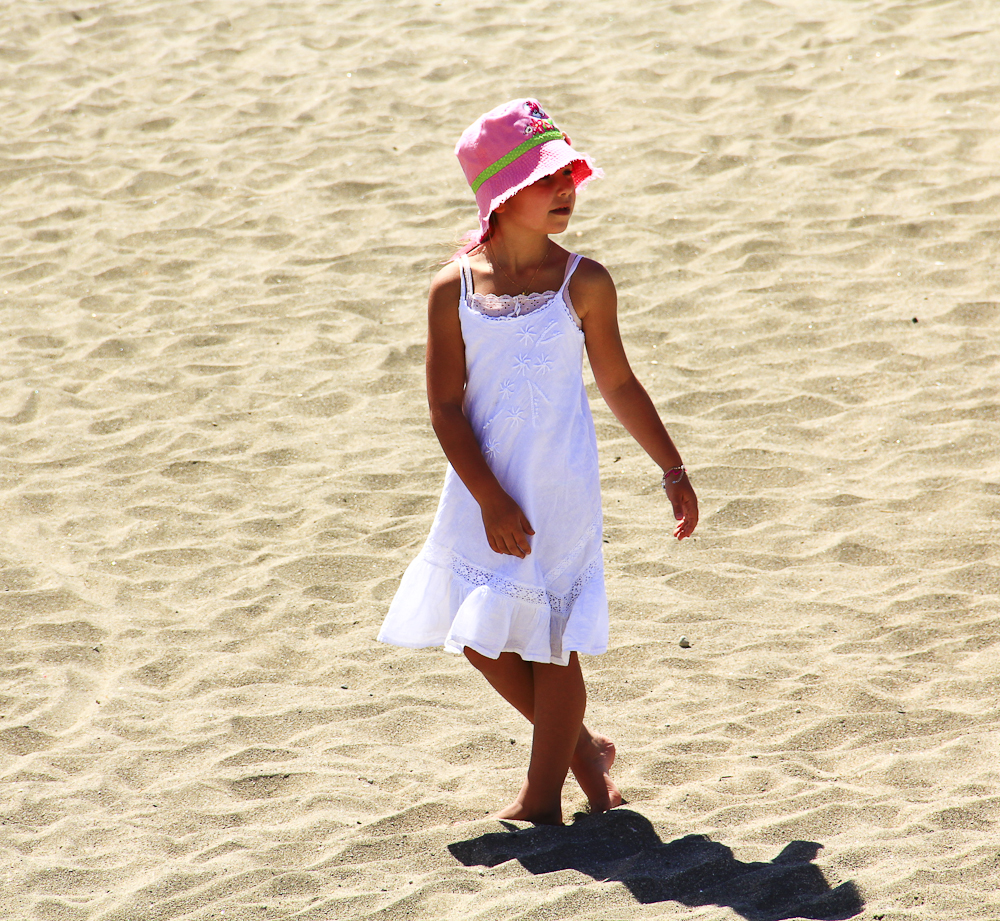 Little princess of the beach