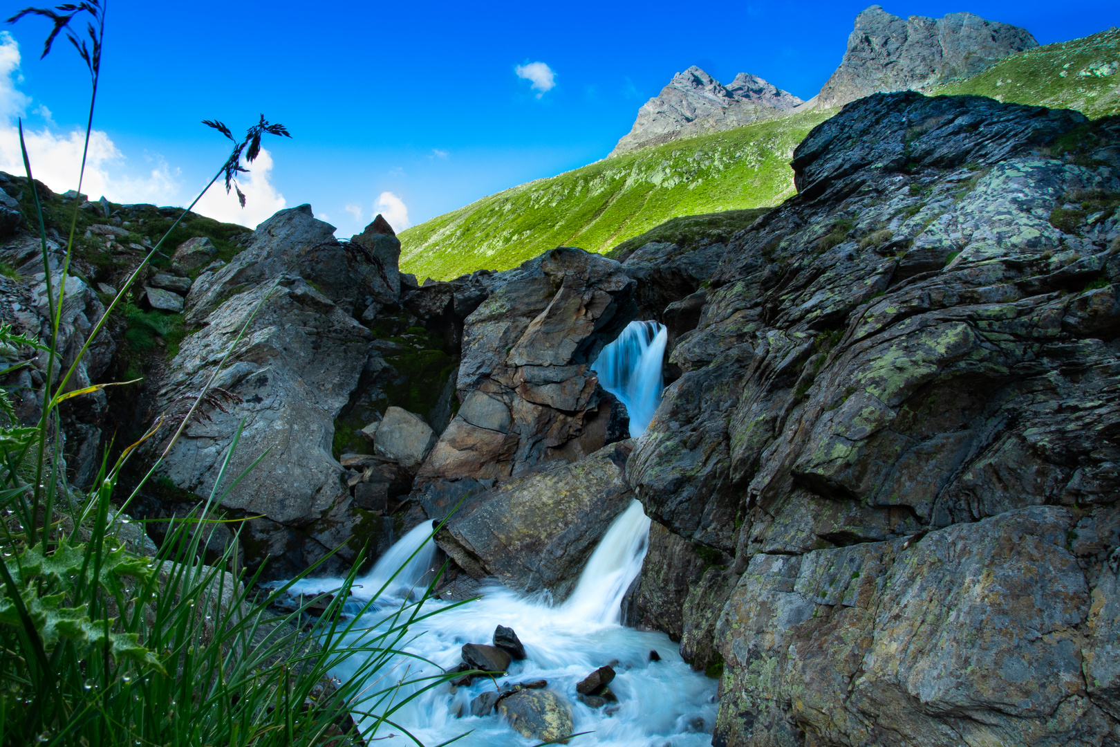 Little Stream In The Austrian Alps