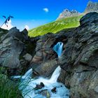 Little Stream In The Austrian Alps