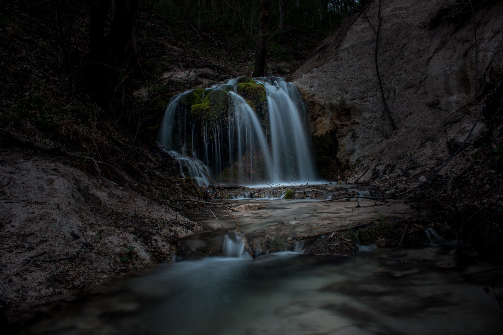 little waterfall