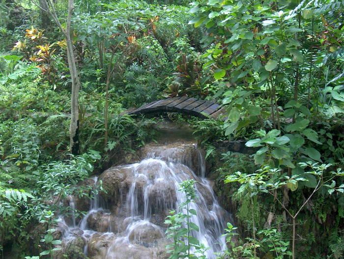 little waterfall