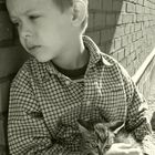 littleboy with pussycat