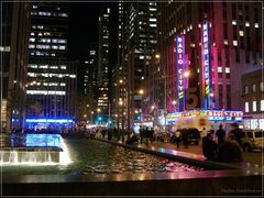 Live in front ot the Radio City Music Hall