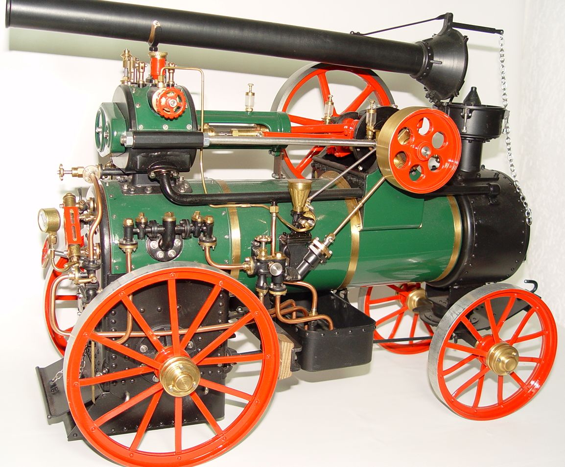 Live Steam Engine - Lokomobile - Dampfmodell - Dampfmaschine