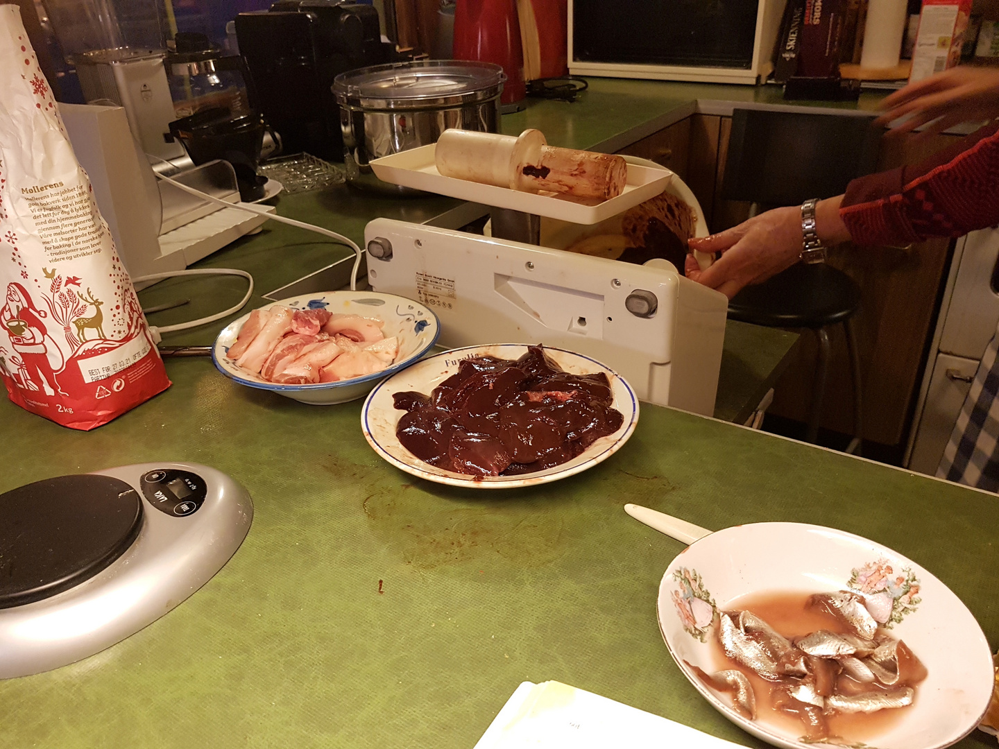 liver pastries for Christmas